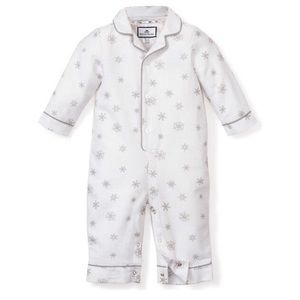 Petite plum Winter Wonderland Flannel Romper